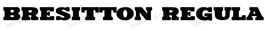 Bresitton Regular字体转换